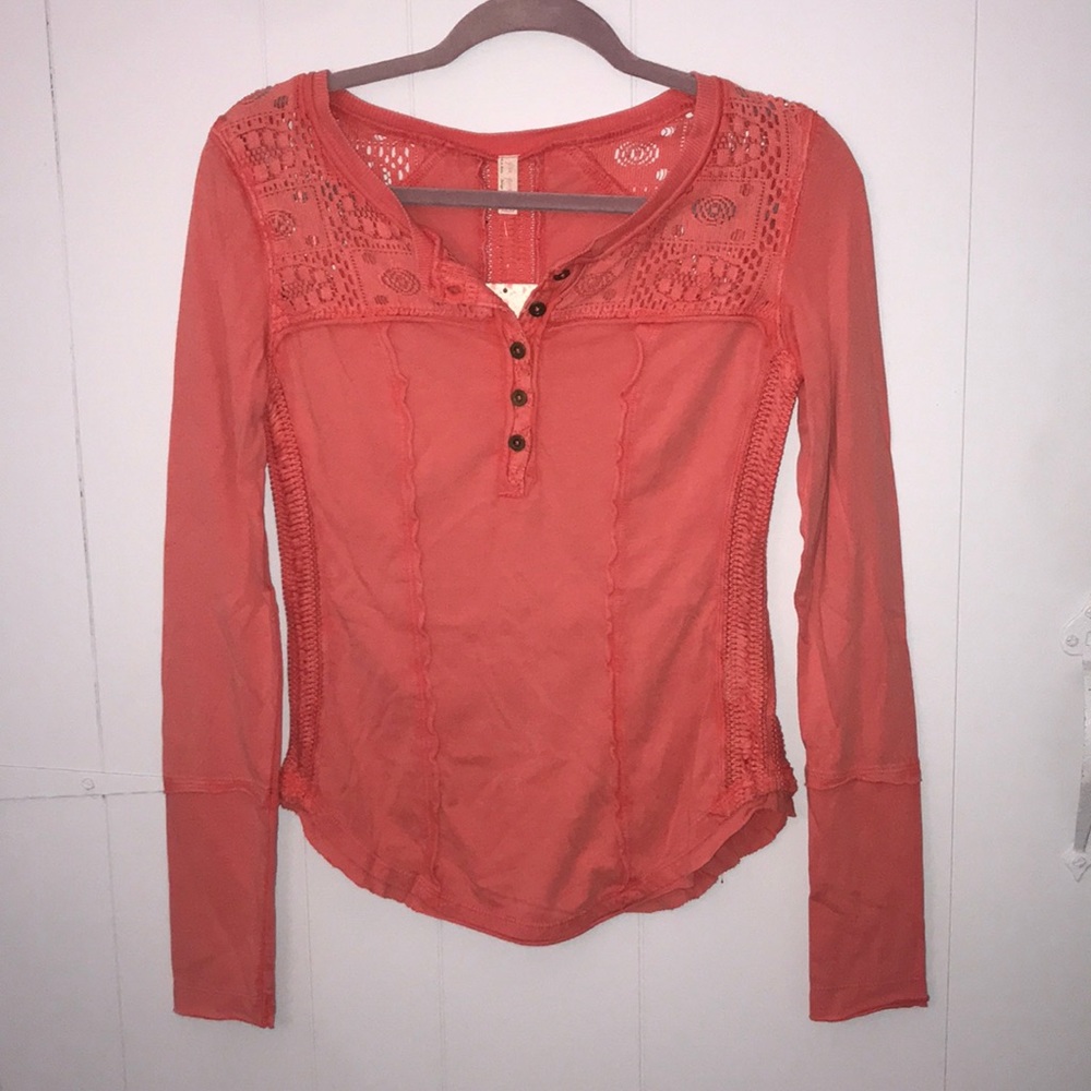 free people button up